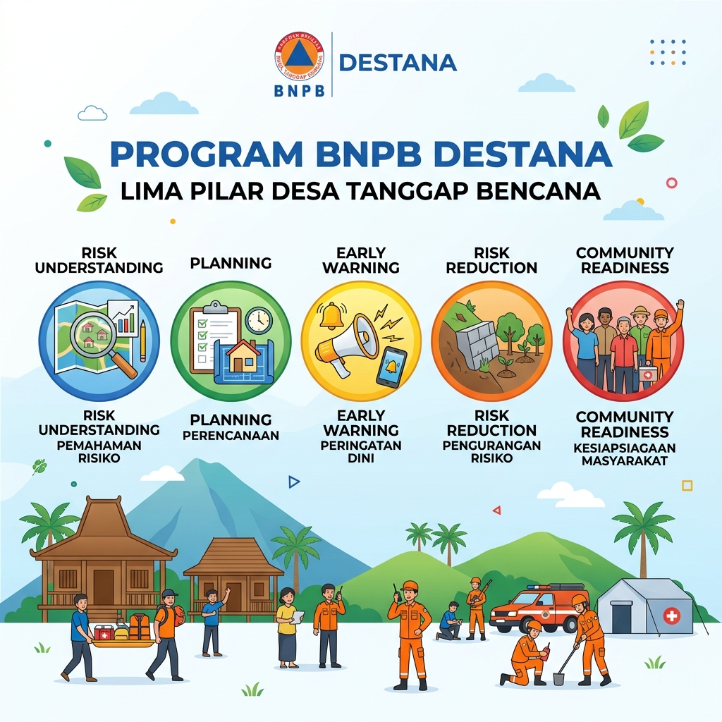 Pilar Utama DESTANA Infografis